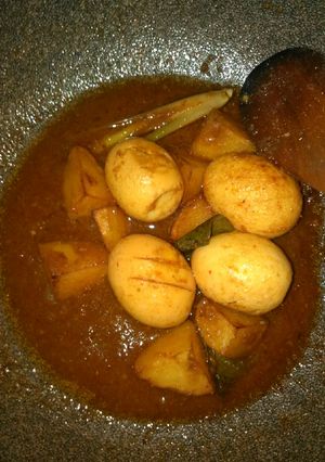 Foto resep Semur Telor Kentang