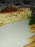 Quiche Lorraine de bacalao