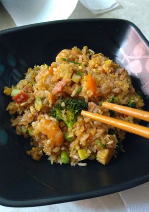 A picture of Chinese-Style Fried Rice.