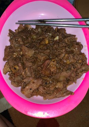 Foto resep Bbq sapi lada hitam simple