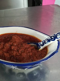 Una foto de Salsa de chile Morita