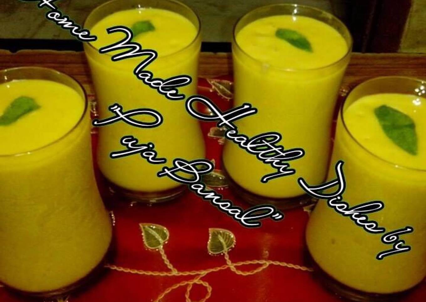 Mango Banana smoothie