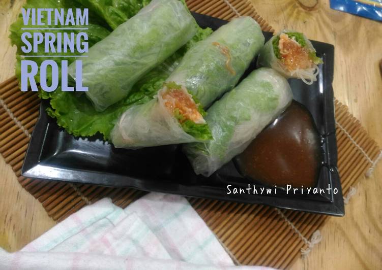 Cara Gampang Menyiapkan Vietnam Spring Roll Anti Gagal