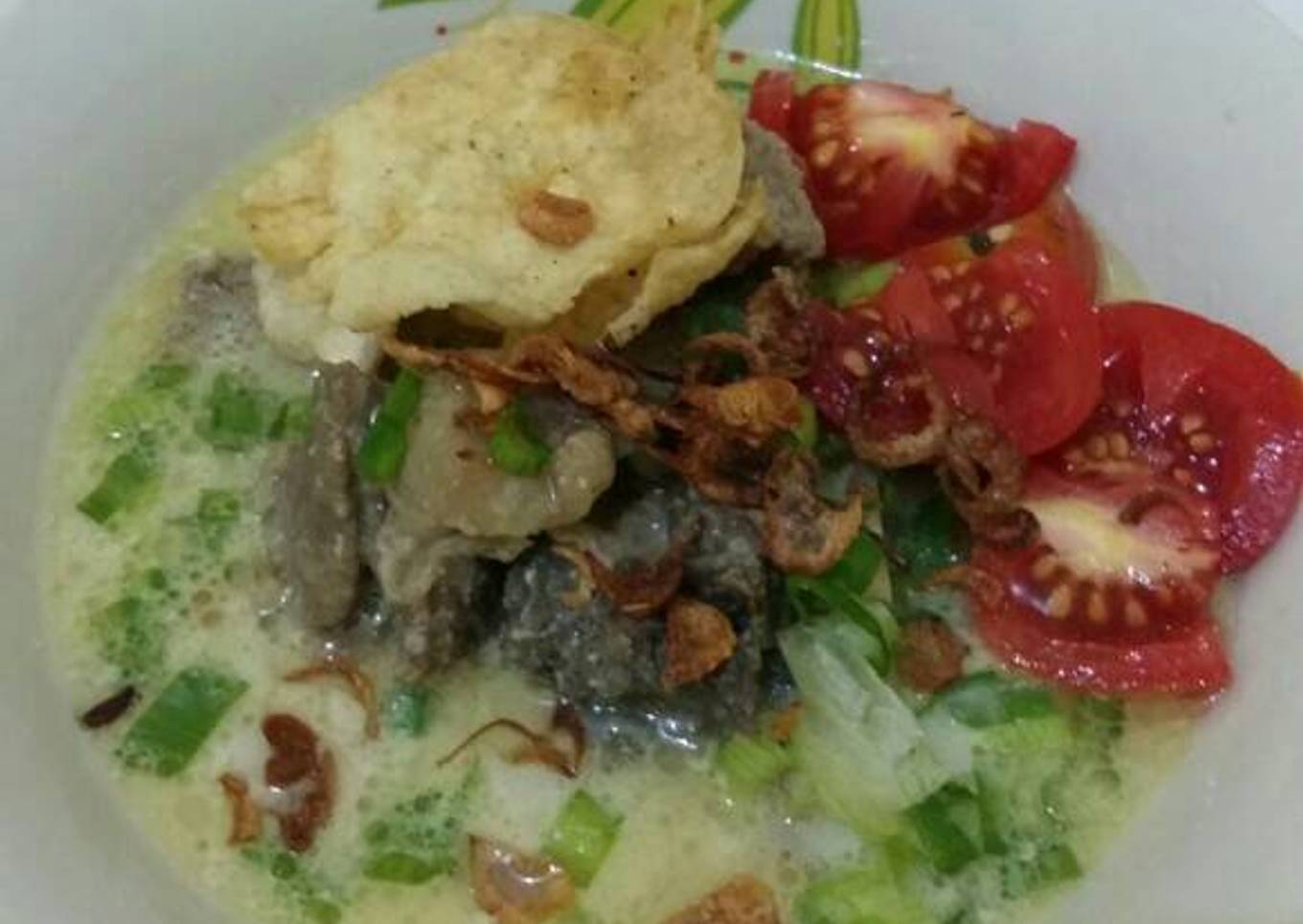 Soto betawi kuah susu + santan