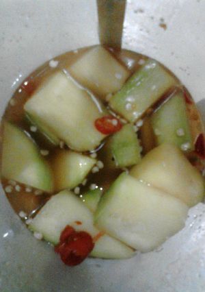 Hình của món Xoài lắc.