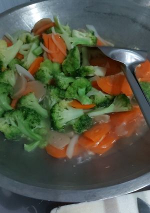 Foto resep Capcay kuah simple