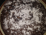 Torta de banana y avena