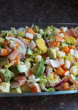 Una foto de Ensalada caprichosa de verano