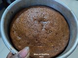 Eggless Coffee Walnut Cake No Oven & Without Cream