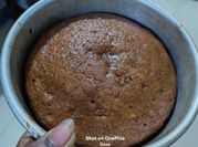 A picture of coffee cake with walnuts