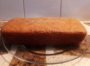 Una foto de Budín de banana y miel vegano 🍌🍯