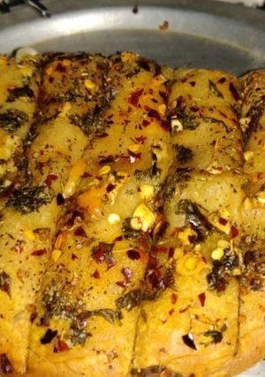 A picture of Garlic bread.
