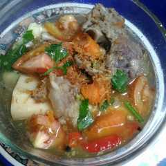 *Sop tulang sapi berempah...😊 রেসিপির প্রধান ছবি