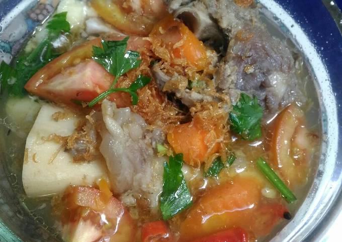 Resep Sop Tulang Sapi Berempah 😊 Oleh Monique Sofyan Cookpad