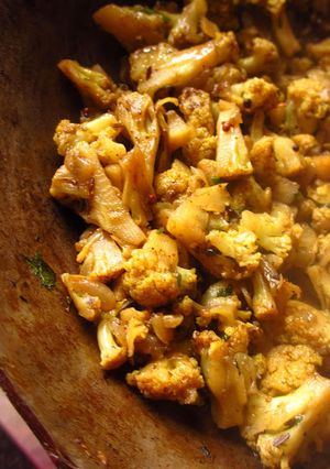 A picture of Quick Cauliflower Fry.