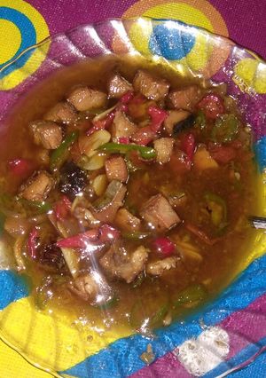 Foto resep Telang asam manis super pedas simple