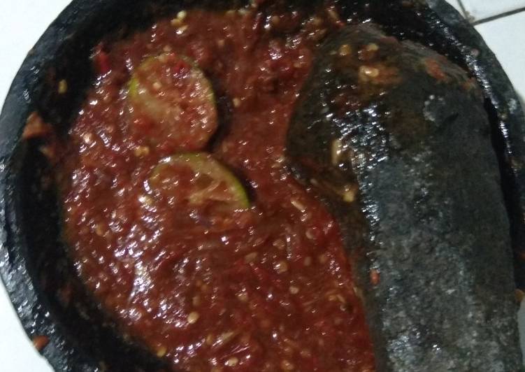 Sambel Jeruk Limau #berburucelemekemas #resolusi2019