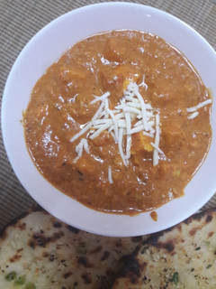 A picture of Paneer butter masala.