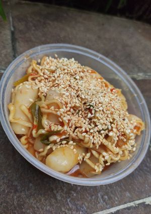 Foto resep Ra-bokki (tanpa gochujang)