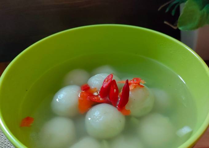 Cara Gampang Menyiapkan Cilok Kuah Kaldu Ayam, Enak Banget