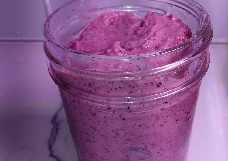 Simple Way to Make Speedy Blueberry Frozen Yogurt