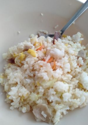 Foto resep Nasi Goreng Mama Suka Baso Sapi