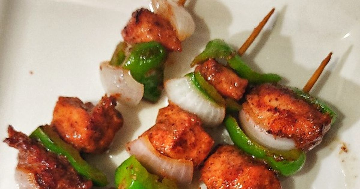 3 Coloured Chicken Stick Recipe by Sanober Danish - Cookpad