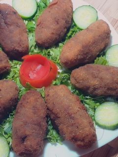 صورة لوصفة كفته اللحمه