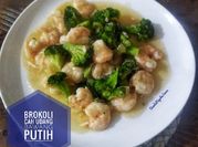 Gambar brokoli udang