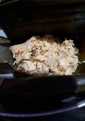 Foto resep Pepes tahu ikan asin
