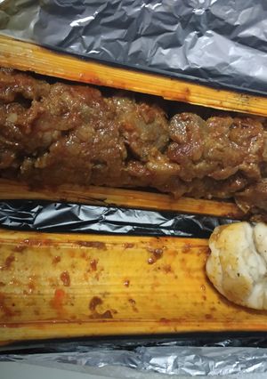 বাঁশ পোড়া মাটন রেসিপির প্রধান ছবি