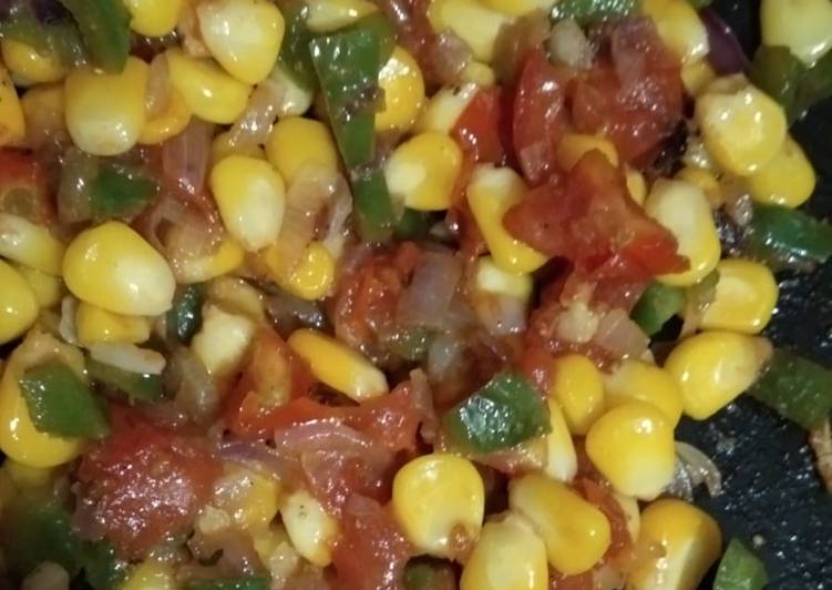 How to Prepare Award-winning Corn vegetable chaat