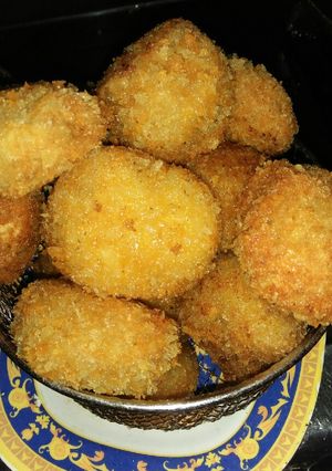 Foto resep Bola" pisang coklat crispy