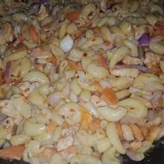 Macaroni with chicken রেসিপির প্রধান ছবি