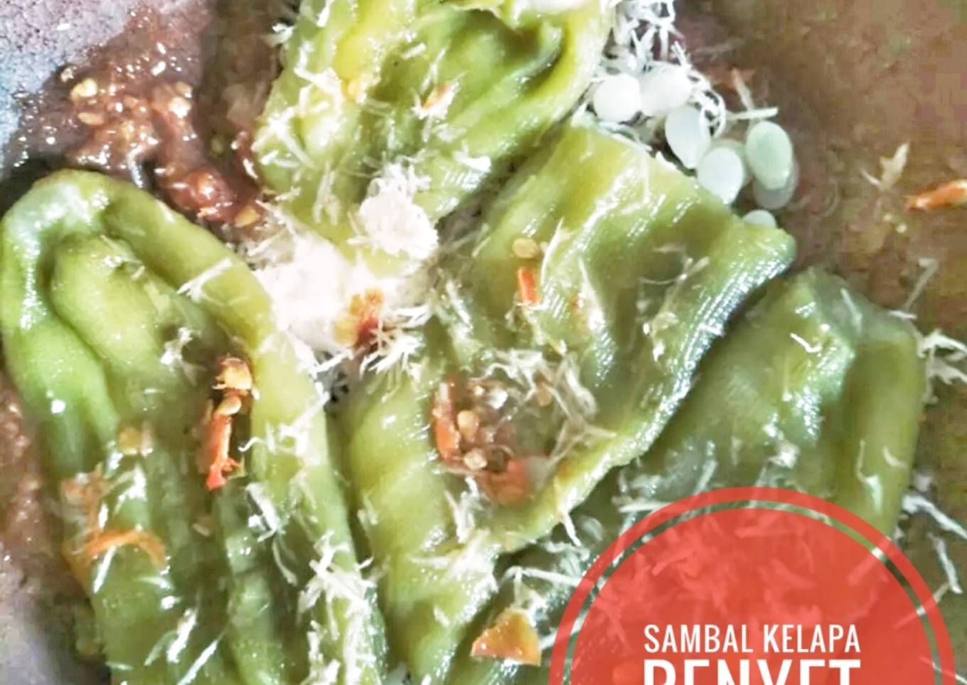 Sambel Kelapa Penyet Gambas