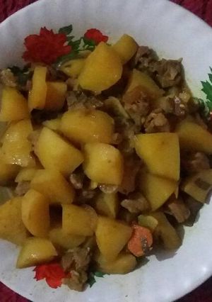 Foto resep Semur daging sapi plus kentang