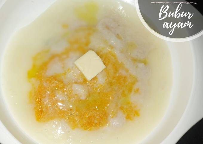 Bubur ayam (Mpasi 4⭐)6m