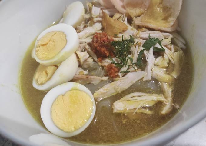 Resep Soto ayam kuah bening, Maknyuss