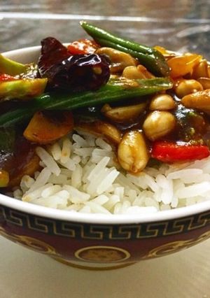 A picture of Vegetable Kung Pao.