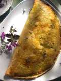 Calzone vegetariana 🌱 de masa quebrada, rellena de acelgas y queso ricotta
