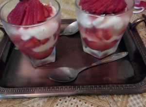 صورة لوصفة حلى فراولة 😍