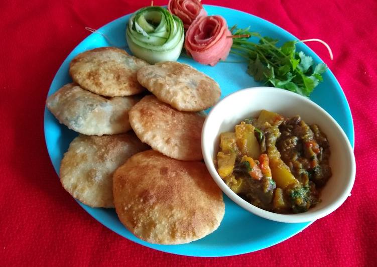Steps to Make Cooking Bathua kachori
