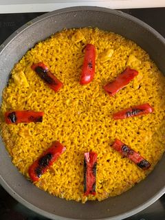 Una foto de Arroz con pollo