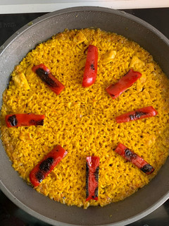Una foto de Arroz con pollo