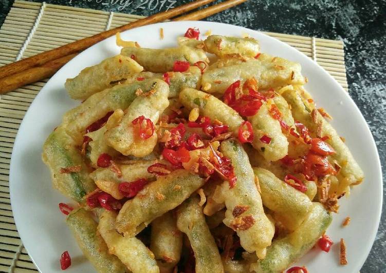 Bahan meracik BUNCIS CABE BAWANG ala resto chinese food #pr_recookmantenelise, Enak