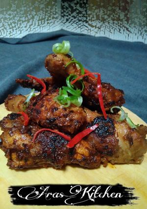 Foto resep Ayam bumbu rujak (bamboe instan)
