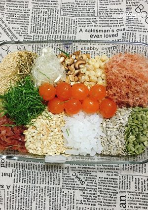 Hình của món Nhân Thập Cẩm Vi Cá Thịt Lạp.