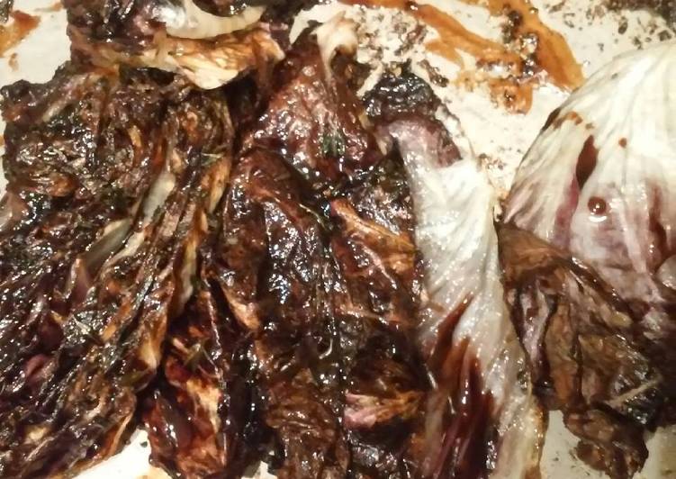 Oven roasted radicchio