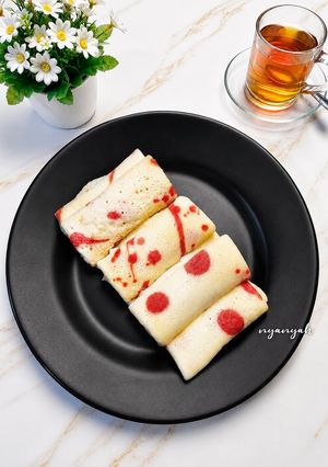 Foto resep Dadar Gulung Merah Putih