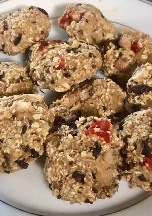 Una foto de Galletas veganas de avena